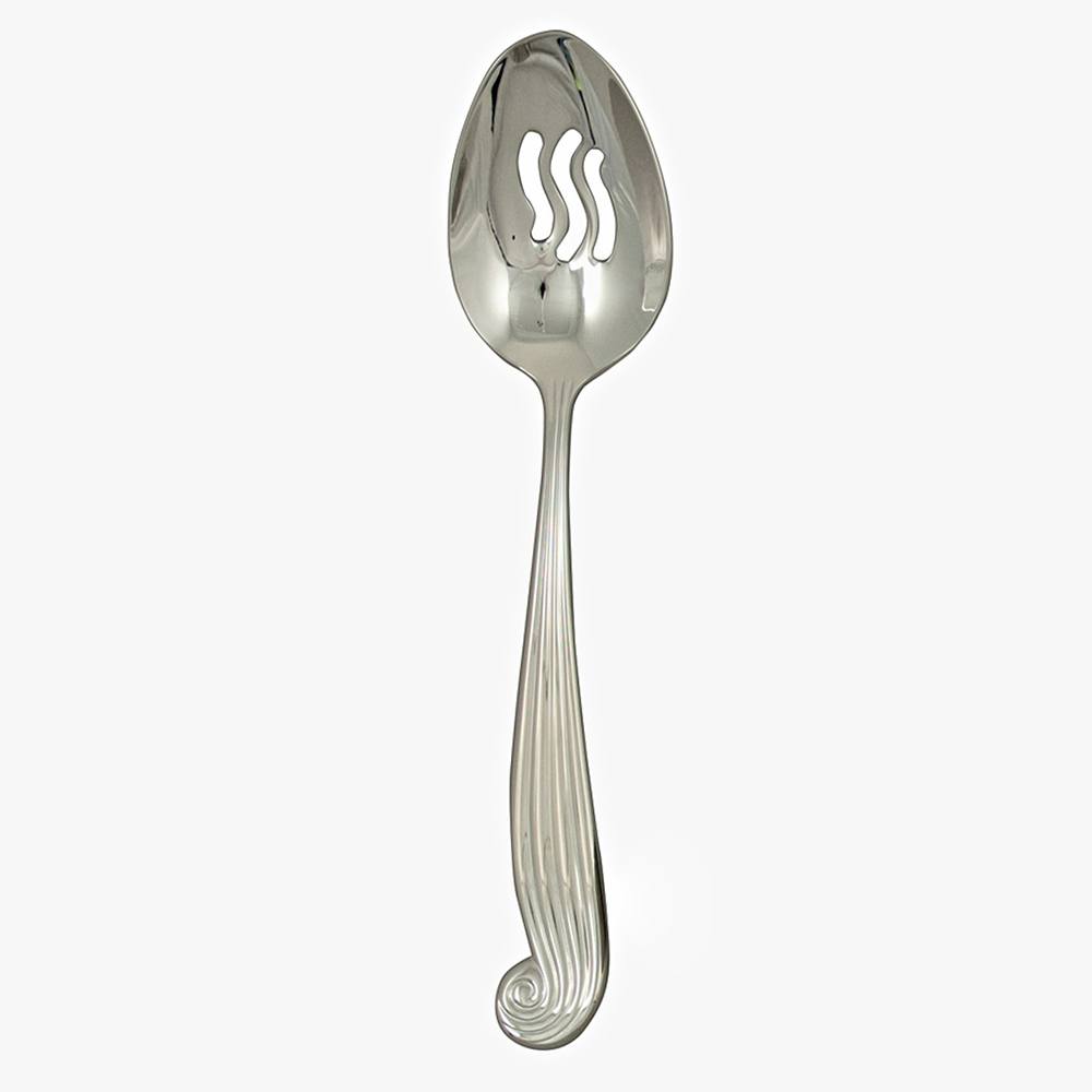Pierced Serving Spoon Ginkgo International, Ltd. Flatware And Cutlery