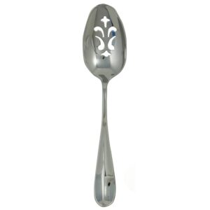 Classic English Pierced Serving Spoon