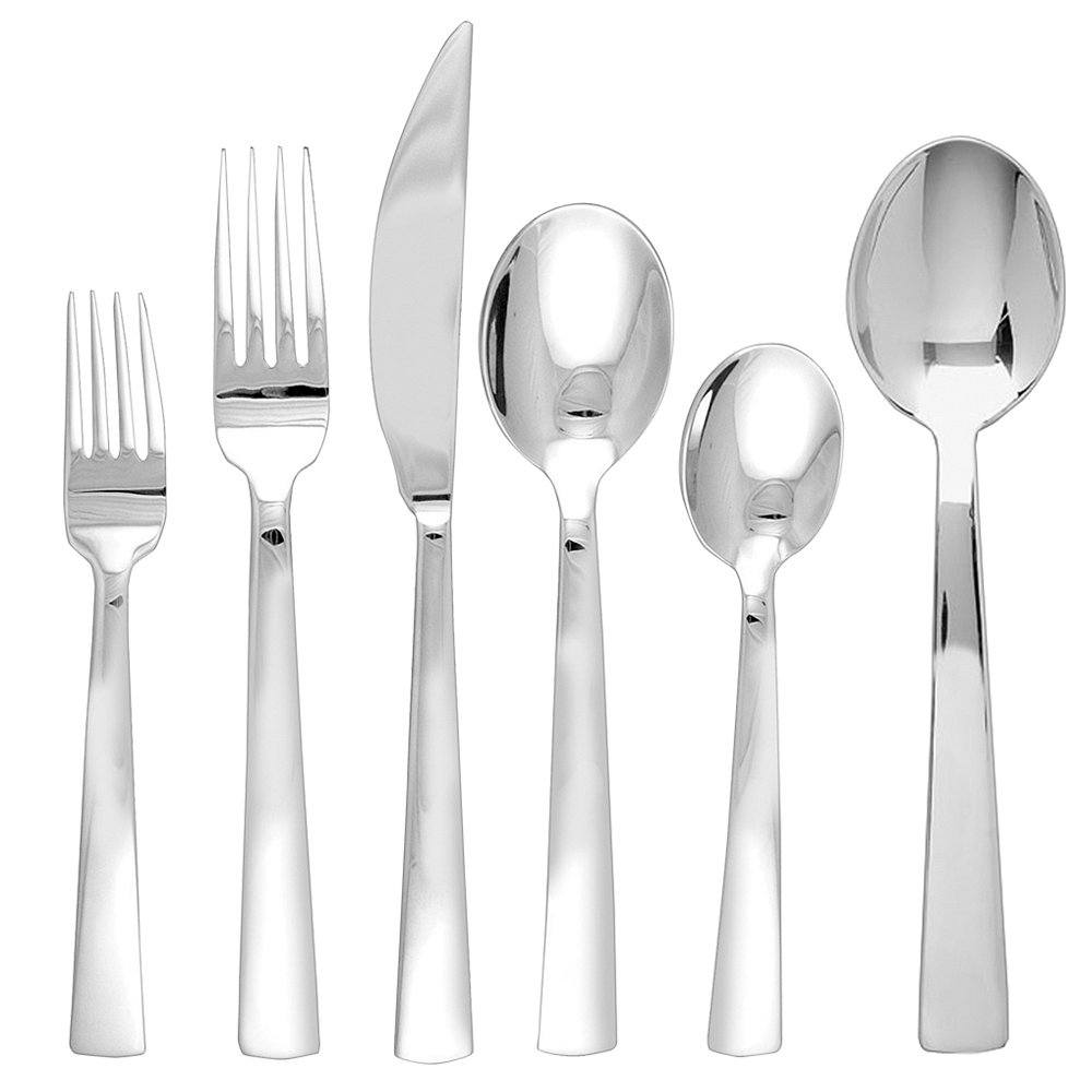 42pc Set Ginkgo International, Ltd. Flatware And Cutlery