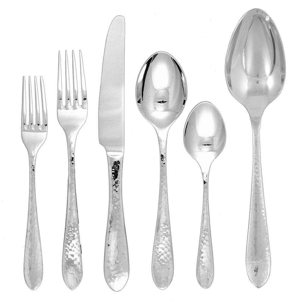 42pc Set Ginkgo International, Ltd. Flatware And Cutlery